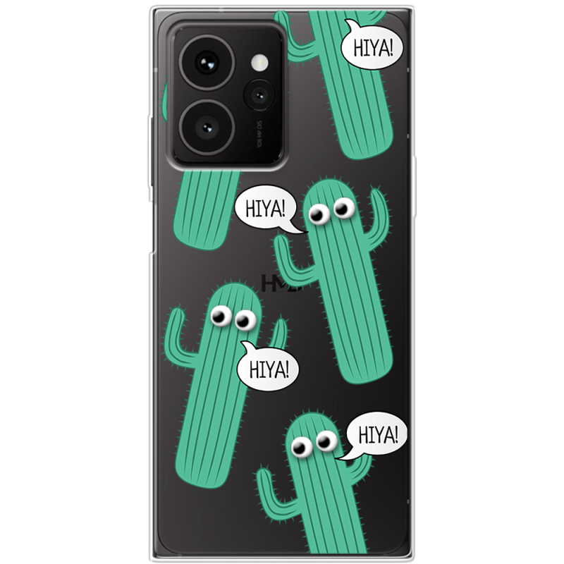 Прозорий чохол BoxFace HMD Skyline с 3D-глазками HIYA