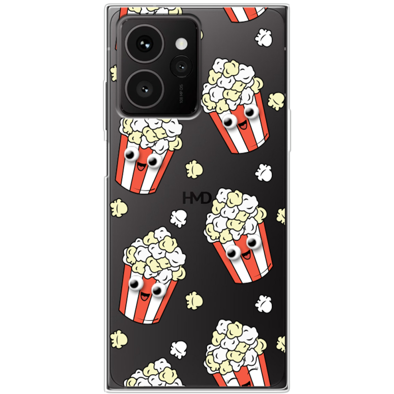 Прозорий чохол BoxFace HMD Skyline с 3D-глазками Popcorn