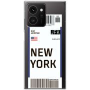 Прозорий чохол BoxFace HMD Skyline Ticket New York