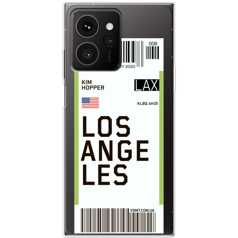 Прозорий чохол BoxFace HMD Skyline Ticket Los Angeles