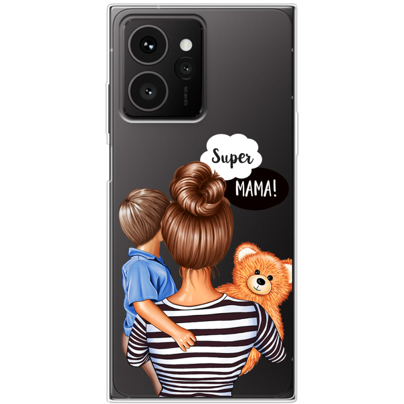 Прозорий чохол BoxFace HMD Skyline Super Mama and Son