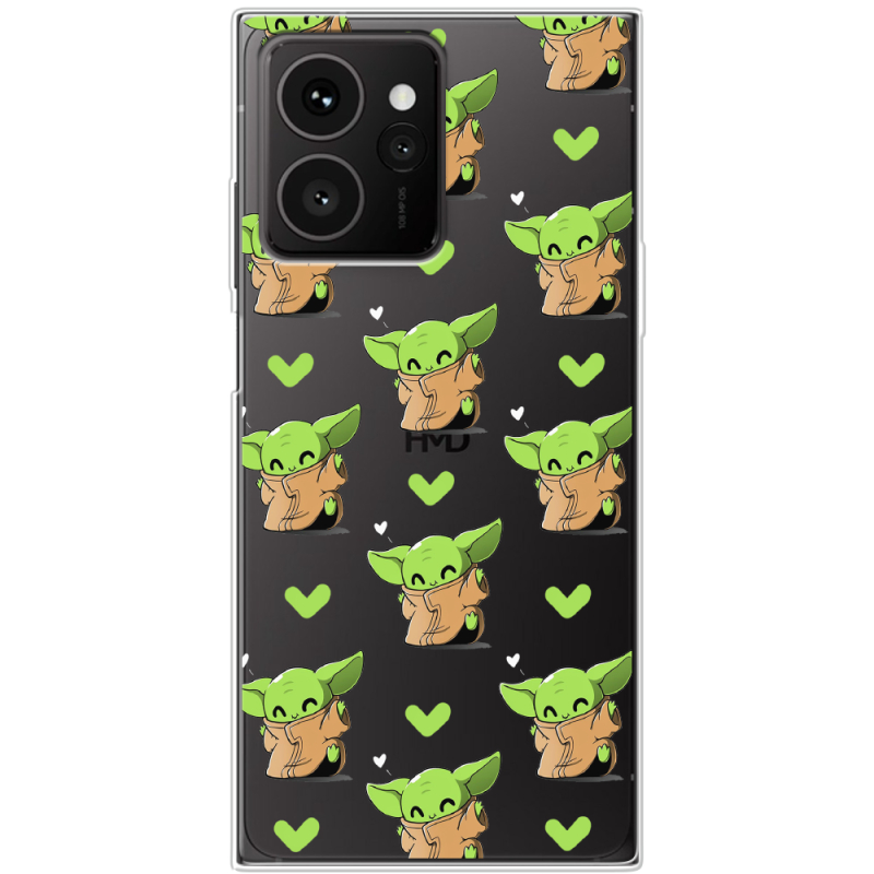 Прозорий чохол BoxFace HMD Skyline Pattern Baby Yoda