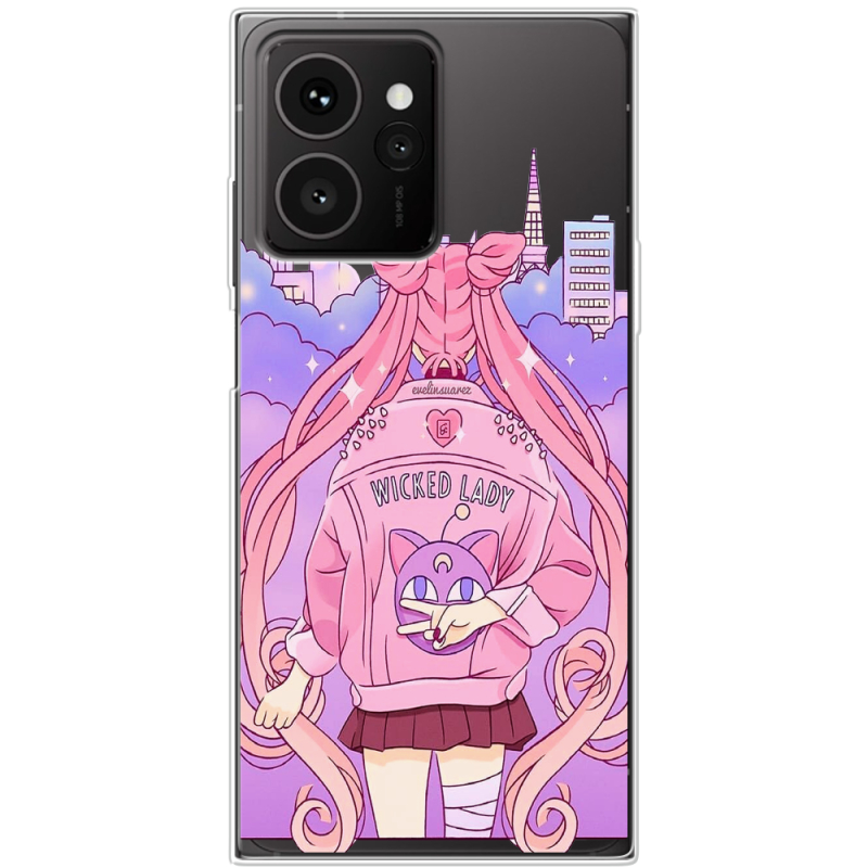 Прозорий чохол BoxFace HMD Skyline Wiked Lady