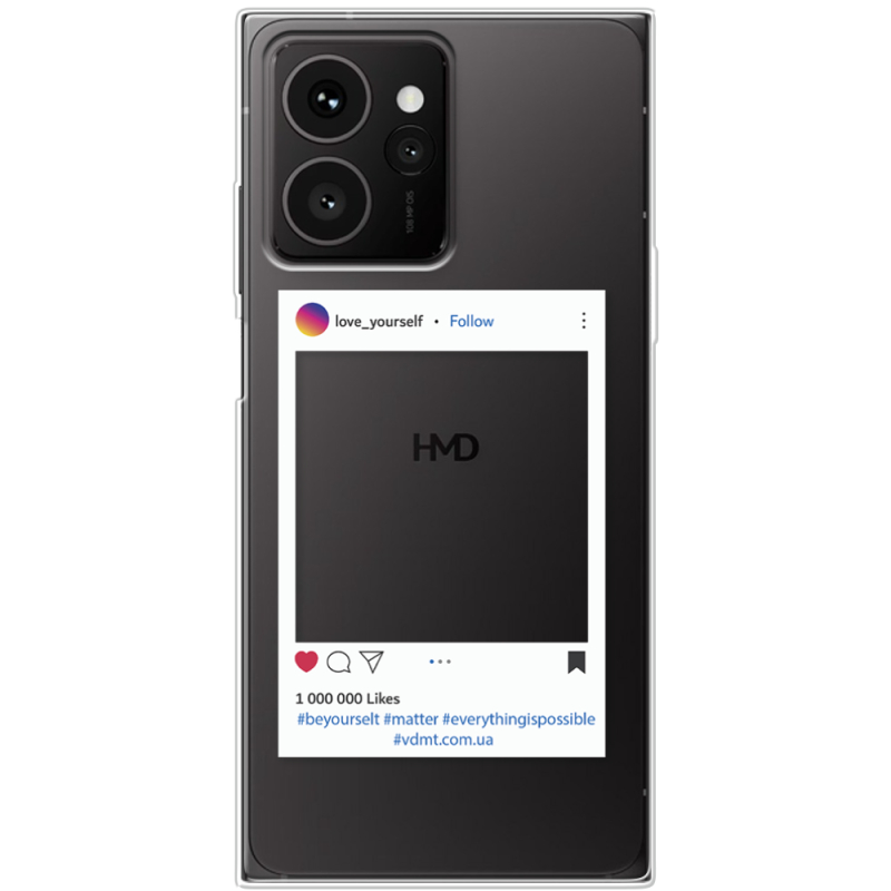 Прозорий чохол BoxFace HMD Skyline Insta