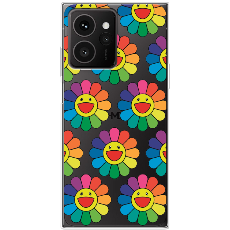Прозорий чохол BoxFace HMD Skyline Hippie Flowers