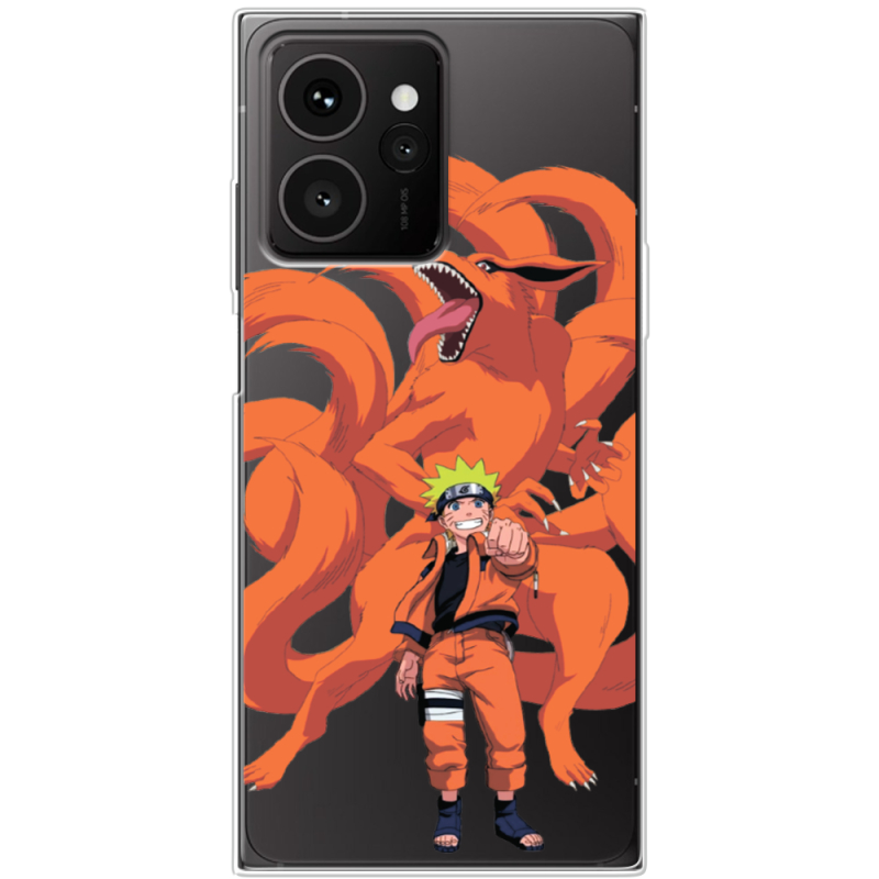 Прозорий чохол BoxFace HMD Skyline Naruto and Kurama