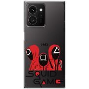 Прозорий чохол BoxFace HMD Skyline siquid game люди в красном