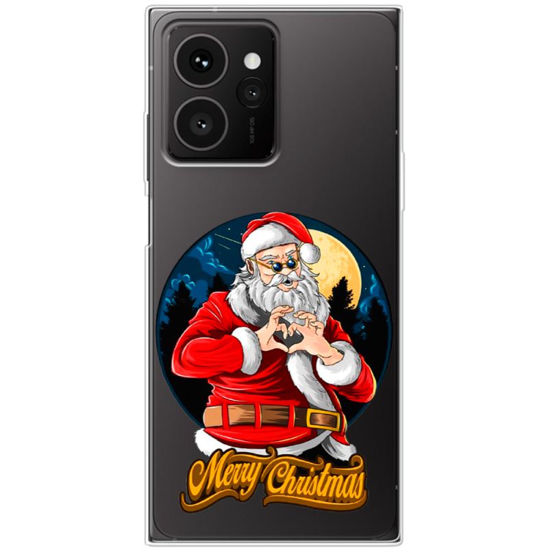 Прозорий чохол BoxFace HMD Skyline Cool Santa