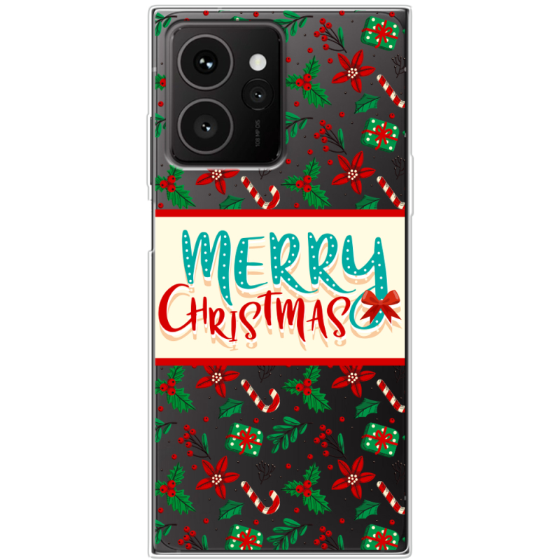 Прозорий чохол BoxFace HMD Skyline Vintage Christmas Pattern