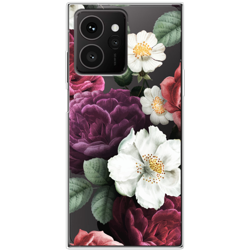 Прозорий чохол BoxFace HMD Skyline Floral Dark Dreams