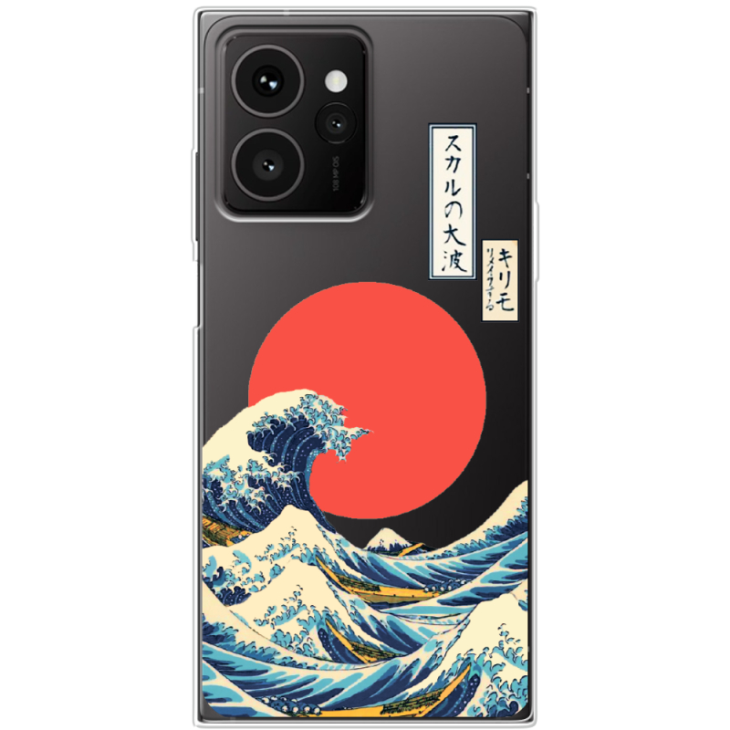 Прозорий чохол BoxFace HMD Skyline Большая волна в Канагаве