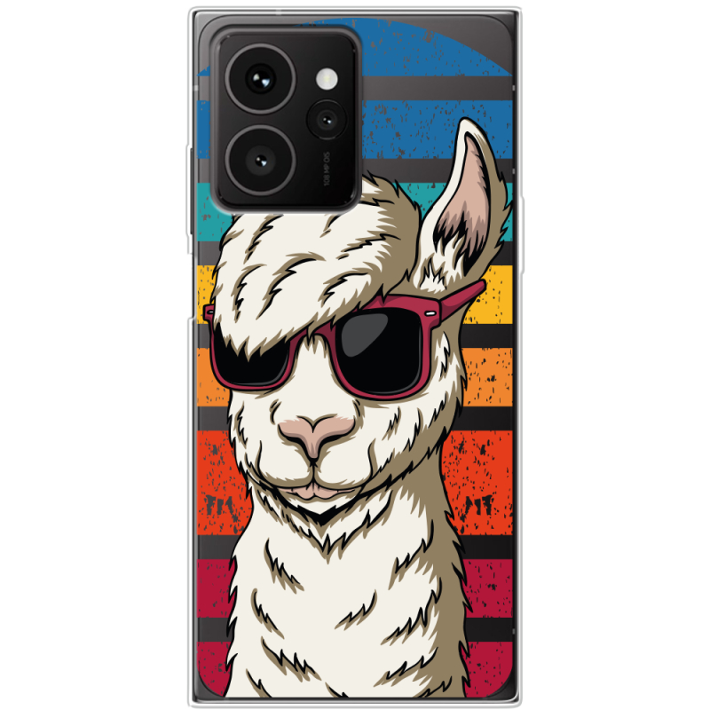 Прозорий чохол BoxFace HMD Skyline Стильна Лама