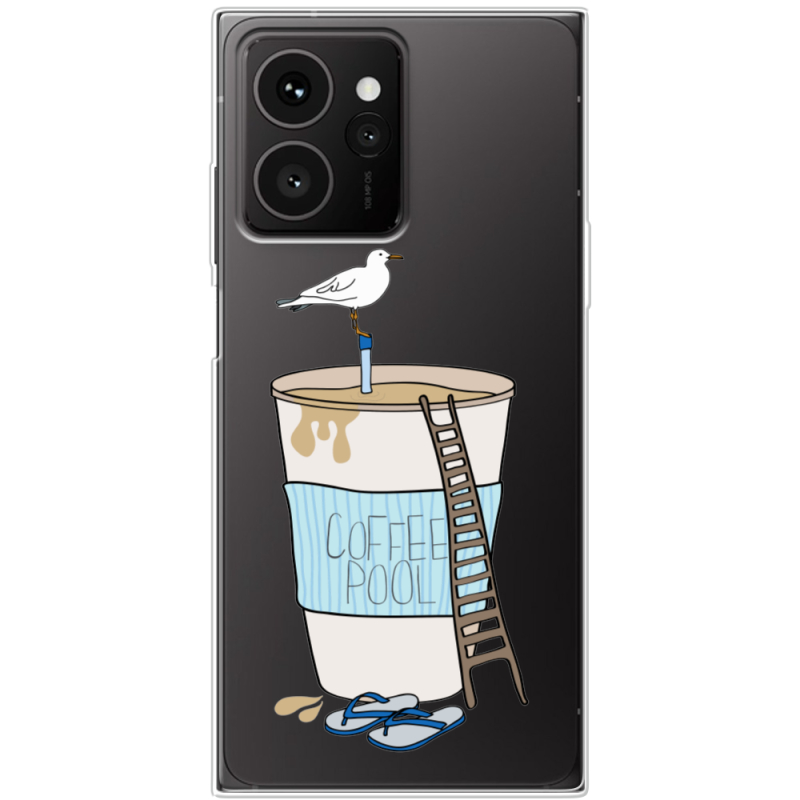 Прозорий чохол BoxFace HMD Skyline Segull in Cofee Pool