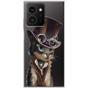 Прозорий чохол BoxFace HMD Skyline Steampunk Cat