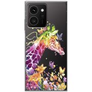Прозорий чохол BoxFace HMD Skyline Colorful Giraffe