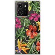 Прозорий чохол BoxFace HMD Skyline Tropical Flowers