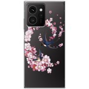 Чохол зі стразами HMD Skyline Swallows and Bloom