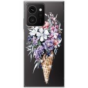 Чохол зі стразами HMD Skyline Ice Cream Flowers