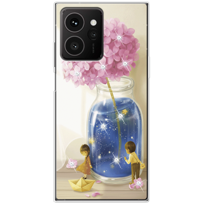 Чохол зі стразами HMD Skyline Little Boy and Girl