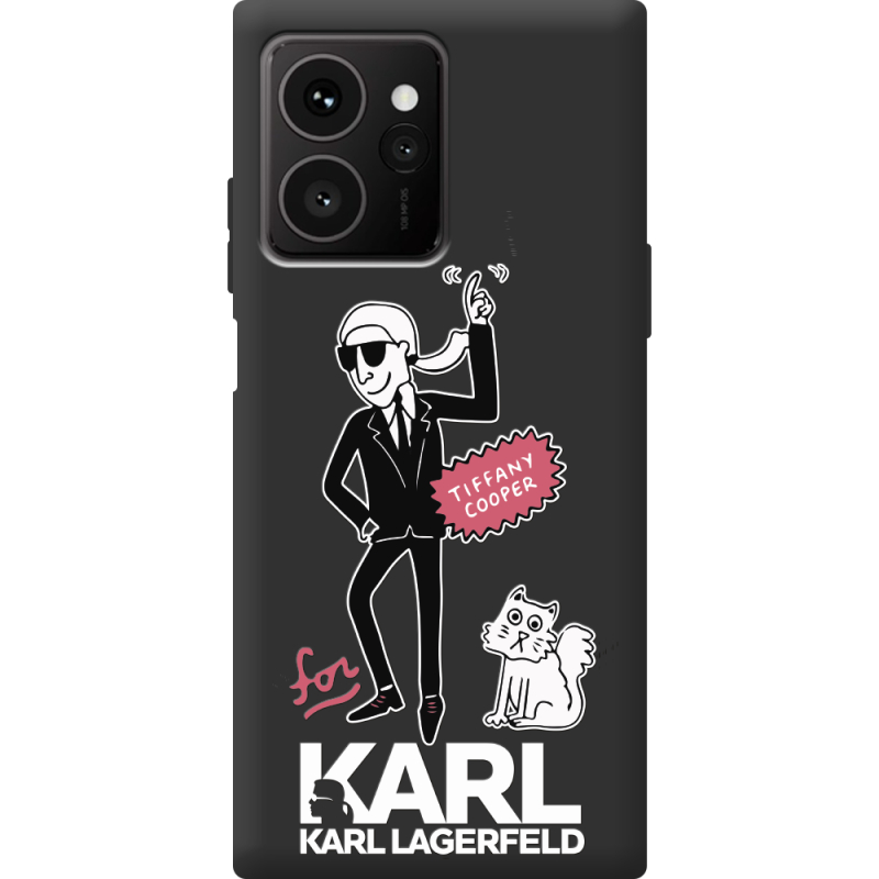 Чорний чохол BoxFace HMD Skyline For Karl