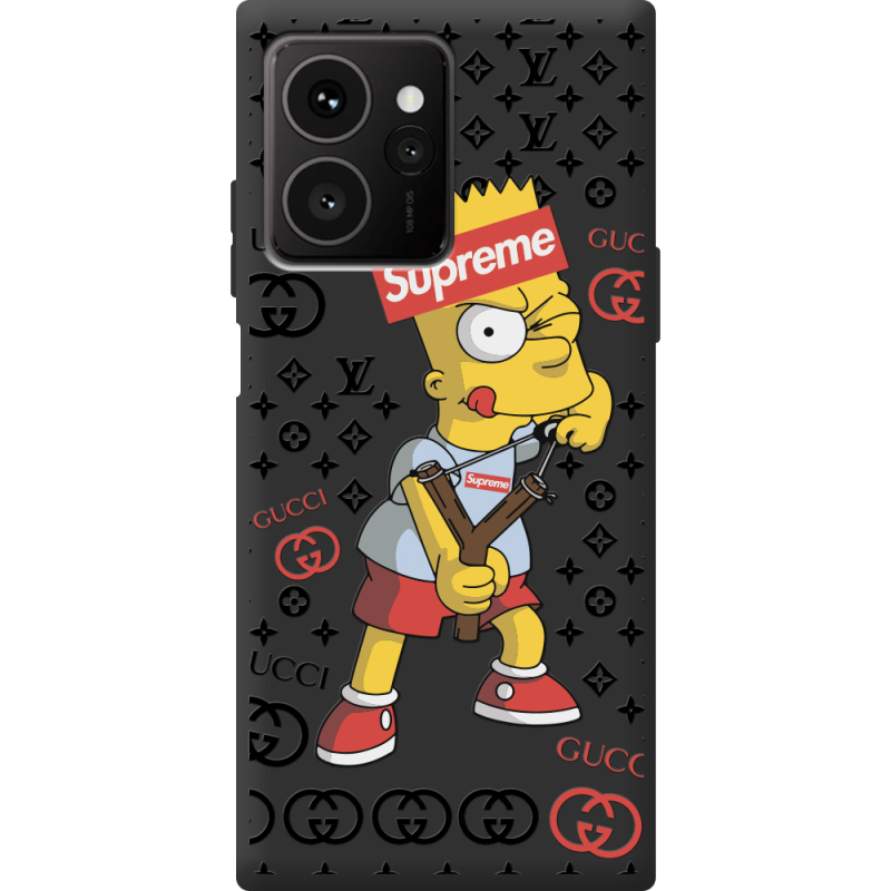 Чорний чохол BoxFace HMD Skyline Yellow Fun