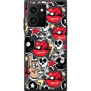 Чорний чохол BoxFace HMD Skyline Rock Graffiti