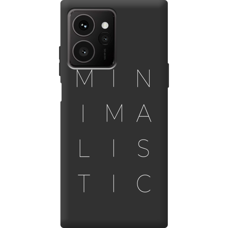 Чорний чохол BoxFace HMD Skyline Minimalistic