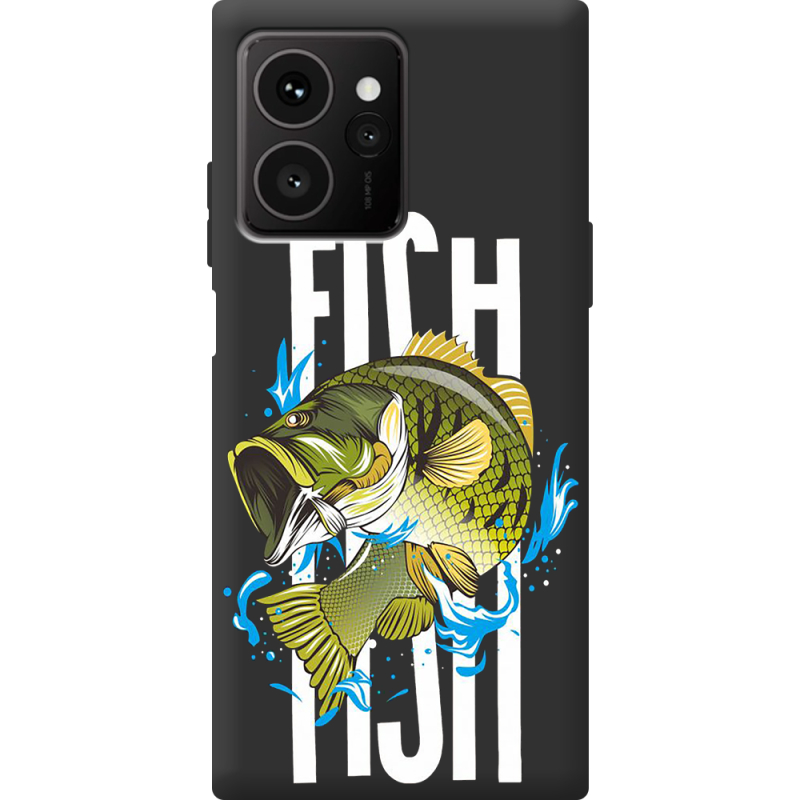 Чорний чохол BoxFace HMD Skyline Fish