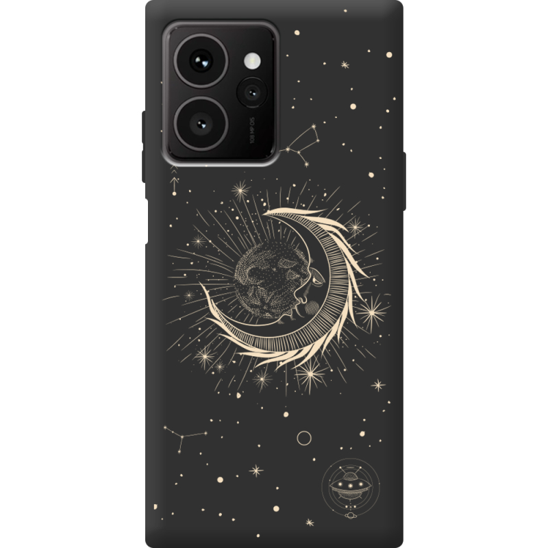 Чорний чохол BoxFace HMD Skyline Moon