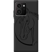 Чорний чохол BoxFace HMD Skyline Horse