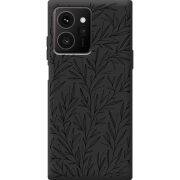 Чорний чохол BoxFace HMD Skyline Leaves