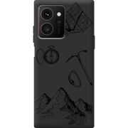 Чорний чохол BoxFace HMD Skyline Mountains