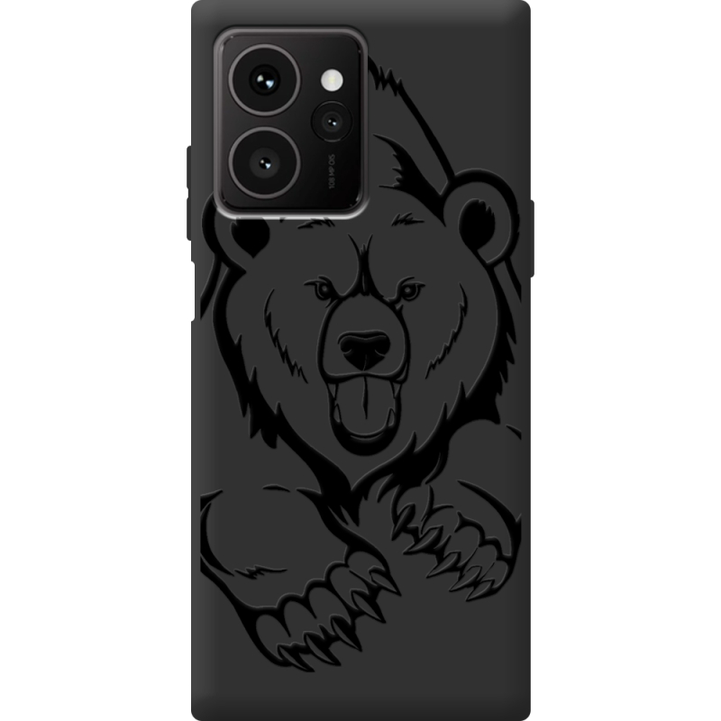 Чорний чохол BoxFace HMD Skyline Grizzly Bear