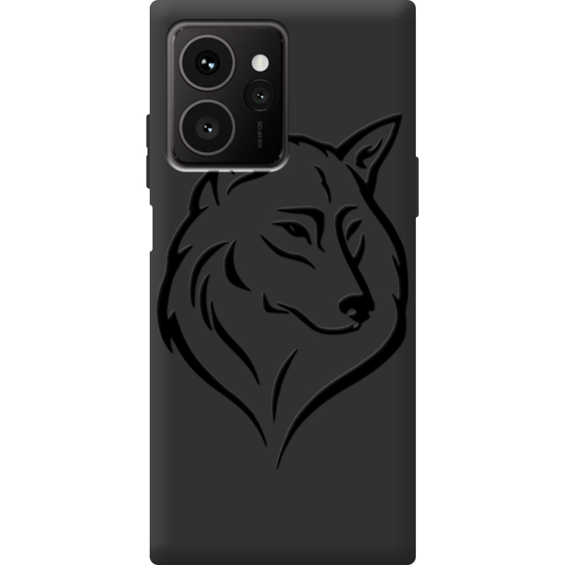 Чорний чохол BoxFace HMD Skyline Wolf