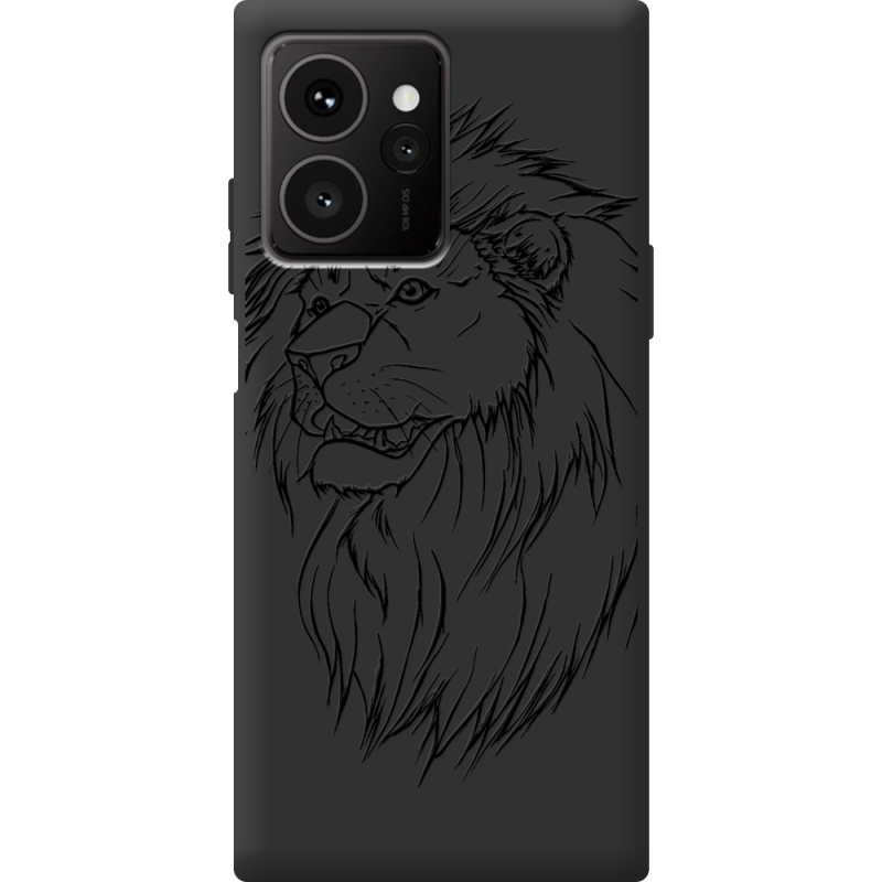 Чорний чохол BoxFace HMD Skyline Lion