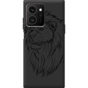 Чорний чохол BoxFace HMD Skyline Lion