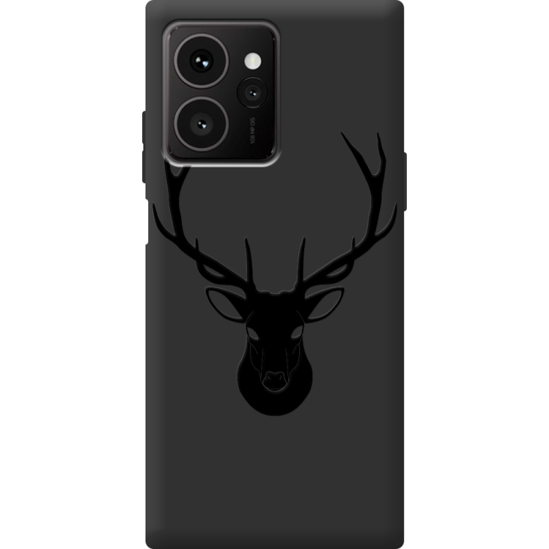 Чорний чохол BoxFace HMD Skyline Deer