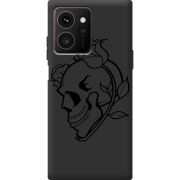 Чорний чохол BoxFace HMD Skyline Skull and Roses