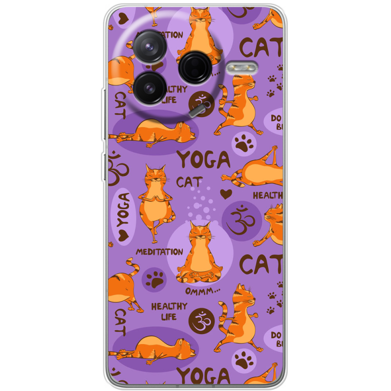 Чохол BoxFace Poco F7 Pro Yoga Cat