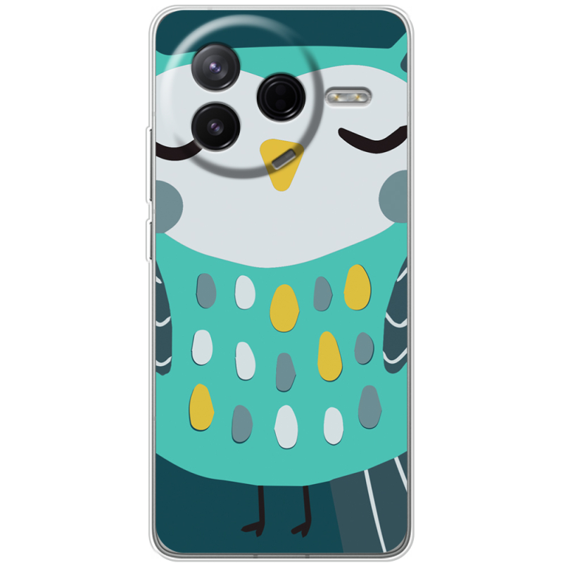 Чохол BoxFace Poco F7 Pro Green Owl