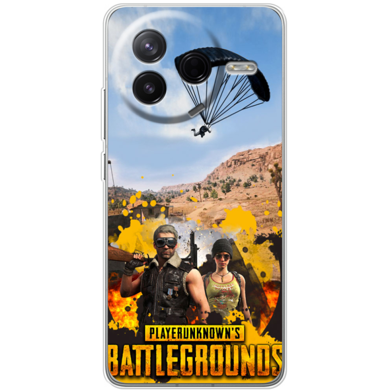 Чохол BoxFace Poco F7 Pro Pubg parachute