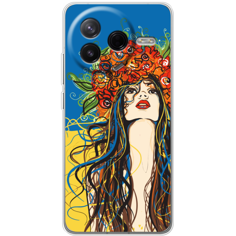 Чохол BoxFace Poco F7 Pro Ukraine Girl