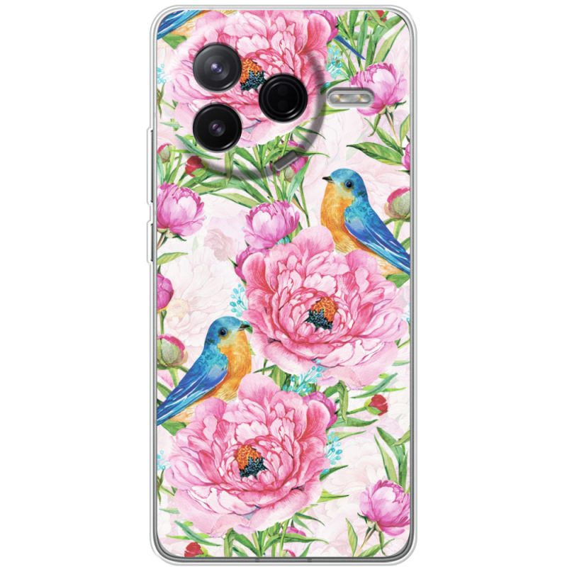 Чохол BoxFace Poco F7 Pro Birds and Flowers