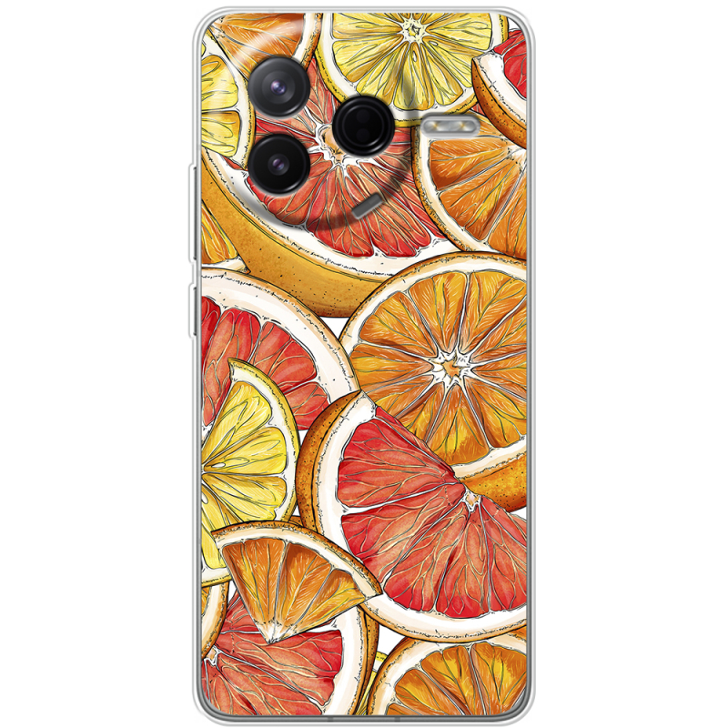 Чохол BoxFace Poco F7 Pro Citrus Pattern