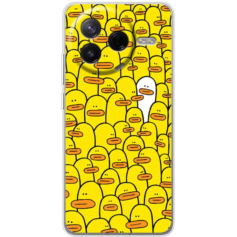 Чохол BoxFace Poco F7 Pro Yellow Ducklings