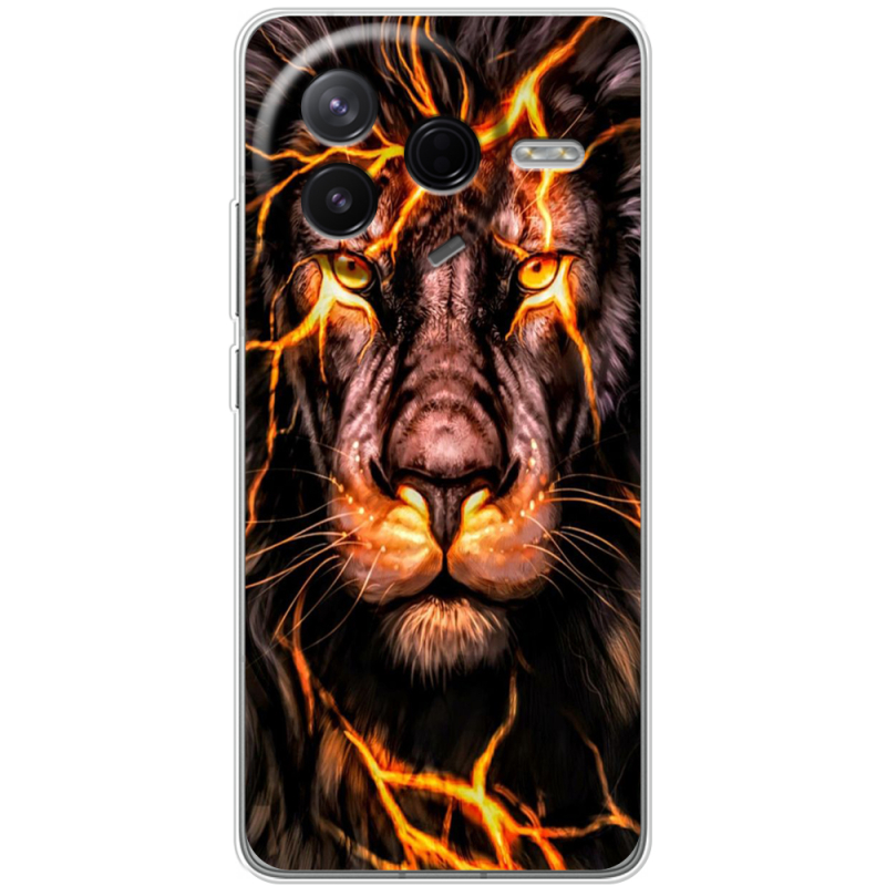 Чохол BoxFace Poco F7 Pro Fire Lion