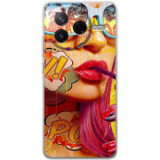 Чохол BoxFace Poco F7 Pro Yellow Girl Pop Art