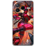 Чохол BoxFace Poco F7 Pro Woman Deadpool