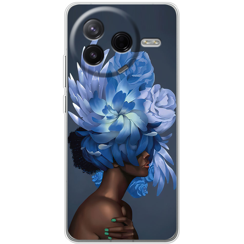 Чохол BoxFace Poco F7 Pro Exquisite Blue Flowers
