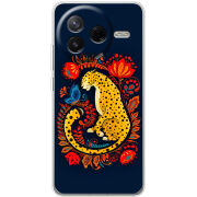 Чохол BoxFace Poco F7 Pro Petrykivka Leopard